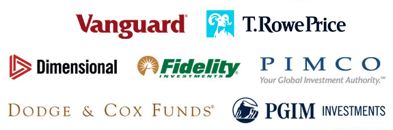 Investment options - logos